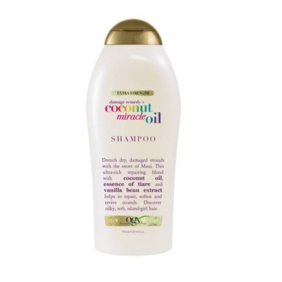 OGX Extra Strength Damage Remedy + Coconut Miracle Oil Shampoo 25.4 fl oz - New