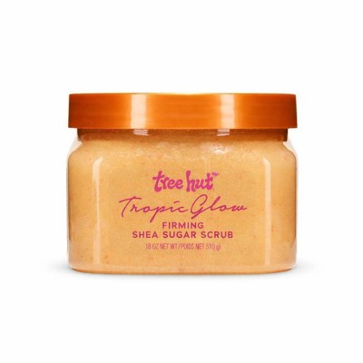 Tree Hut Tropic Glow Shea Sugar Tropical Body Scrub 18oz - New