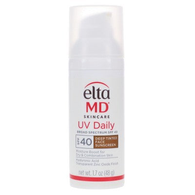 EltaMD UV Daily Broad Spectrum SPF 40 Deep Tinted Sunscreen 1.7 oz - Imperfect Box