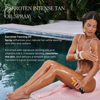 Carroten Intensive Tanning Oil Spray 6.7 fl oz - Imperfect Container