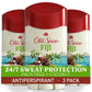 Old Spice Men's Antiperspirant & Deodorant Fiji with Palm Tree 2.6oz/3pk - New
