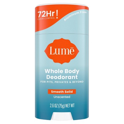 Lume Whole Body Women's Smooth Solid Deodorant 2.6oz - Imperfect Container