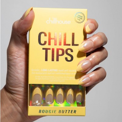 Chillhouse Chill Tips Fake Nails Classics Collection Bougie Butter 24ct - Imperfect Box