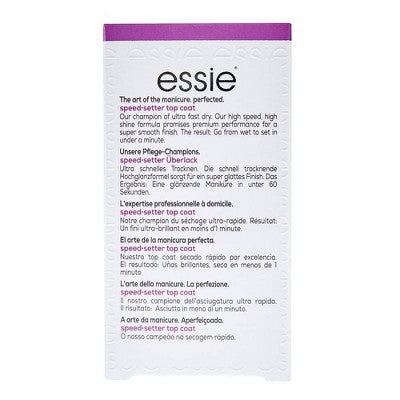 essie Speed Setter Top Coat quick-dry 0.46 fl oz - Imperfect Box