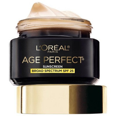 L'Oreal Paris Age Perfect Cell Renewal Anti-Aging Day Moisturizer SPF 25 1.7oz - Imperfect Box