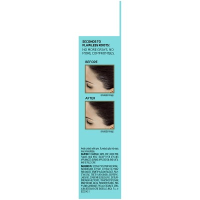 L'Oreal Paris Magic Root Precision Temporary Gray Concealer Dark Brown 0.05 fl oz - Imperfect Box