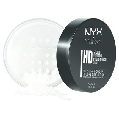 NYX Professional Makeup HD Studio Finishing Loose Powder Translucent 0.21oz - Imperfect Container