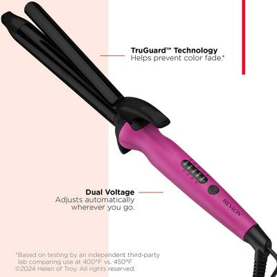 Revlon Easy Heat Precision Hair Curling Iron 1" - Imperfect Box