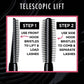 L'Oreal Paris Telescopic Lift Volumizing Mascara 36HR Wear Black 991 0.33 fl oz - New
