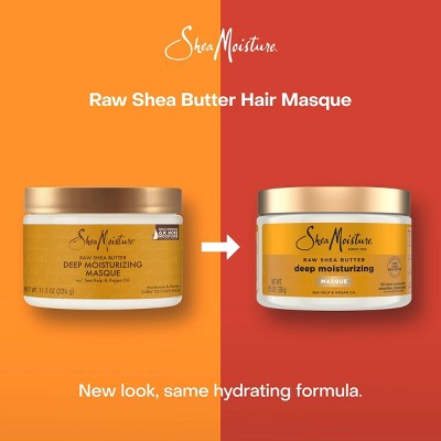 SheaMoisture Raw Shea Butter Moisturizing Hair Mask 11.5oz - New