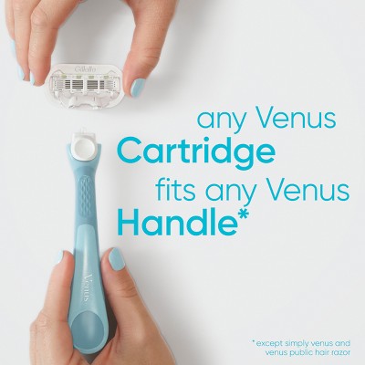 Venus Extra Smooth Pink Women's Razor + 2 Razor Blade Refills - Imperfect Box