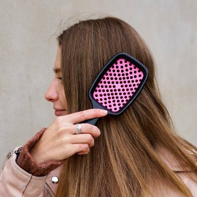 UNbrush Detangler Hair Brush Cherry Blossom - Imperfect Box