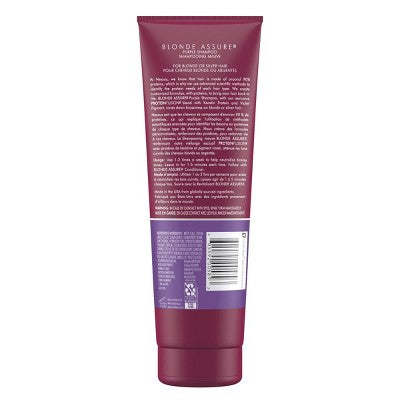 Nexxus Blonde Assure Purple Shampoo 8.5 fl oz - Imperfect Container