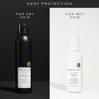 Kristin Ess 450F Dry Finish Heat Protectant Spray 5 oz - Imperfect Container