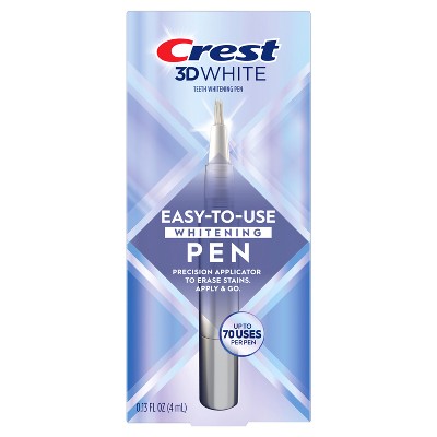 Crest 3D White On-the-Go Teeth Whitening Pen 0.13 fl oz - Imperfect Box
