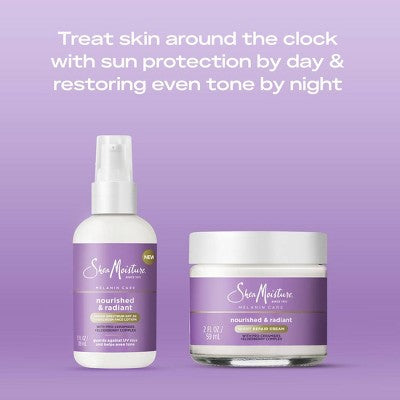 SheaMoisture Melanin Care Nourished & Radiant Night Repair Cream 2 fl oz - Imperfect Box