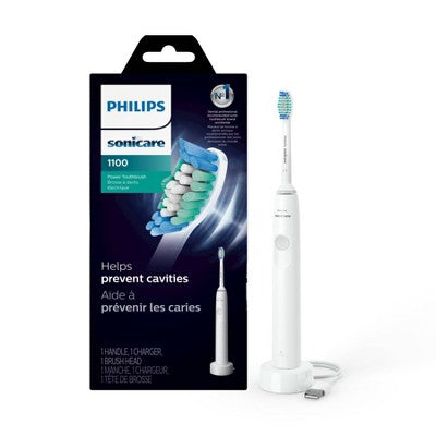 Philips Sonicare 1100 Rechargeable Electric Toothbrush White - Imperfect Box