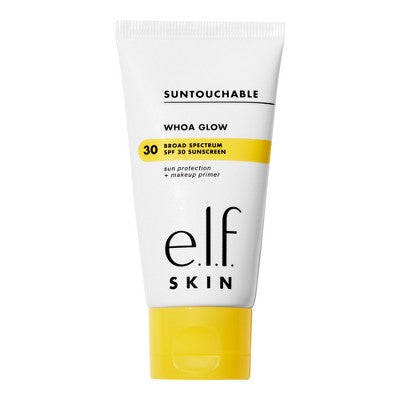 e.l.f. SKIN Suntouchable Whoa Glow Primer Sunbeam SPF 30 1.69 fl oz - Imperfect Box