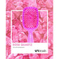 UNbrush Detangler Hair Brush Glitter Rose Quartz - Imperfect Box