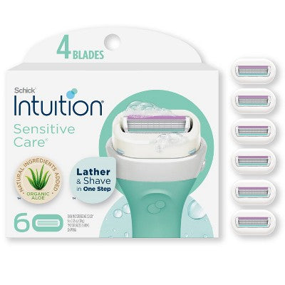 Schick Intuition Sensitive Care 6ct - Imperfect Box
