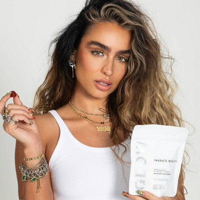 Imarais Beauty Glow Skincare Gummies Vegan and Sugar-Free 30ct - Imperfect Container