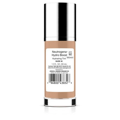 Neutrogena Hydro Boost Hydrating Tint Liquid Foundation 40 Nude - Imperfect Container