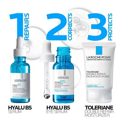 La Roche Posay Hyalu B5 Anti-Wrinkle Concentrate Repairing Repluming Eye Serum 0.50 fl oz - Imperfect Box
