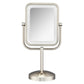 Conair LED Vanity Makeup Mirror Silver - Imperfect Box