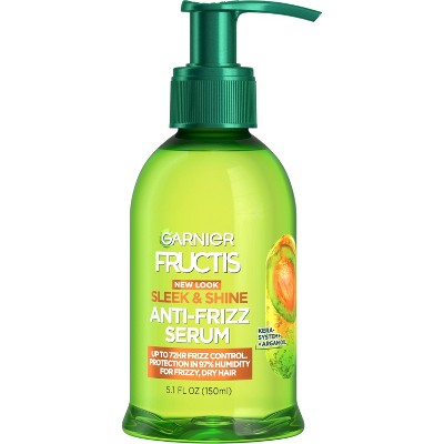 Garnier Fructis Sleek & Shine Anti-Frizz Serum 5.1 fl oz - New