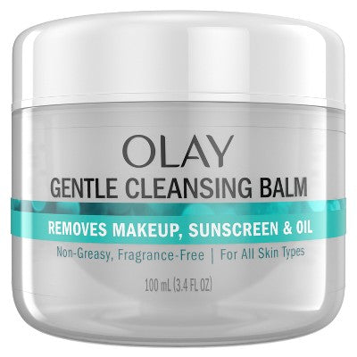 Olay Gentle Cleansing Balm Makeup Remover 3.4 fl oz - Imperfect Container