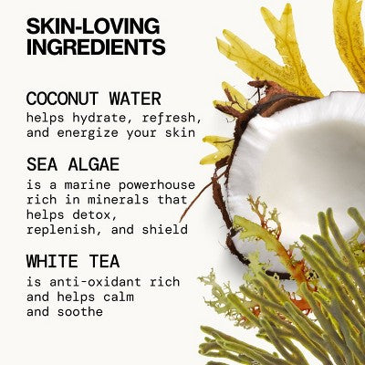 Pacifica Sea Foam Complete Face Wash Coconut 5 fl oz - Imperfect Container