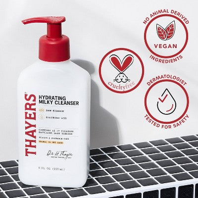 Thayers Remedies Hydrating Milky Face Wash 8 fl oz - New