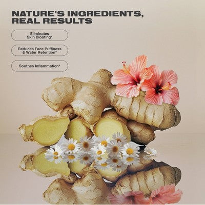 Imarais Beauty De-Puff Anti-Bloat Gummies Vegan and Sugar-Free 30ct - Imperfect Container