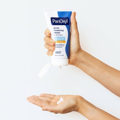 PanOxyl 10% Benzoyl Peroxide Acne Foaming Wash 5.5oz - Imperfect Box