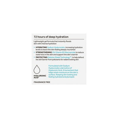 No7 HydraLuminous+ 2% Hyaluronic Acid Day Gel 1.69 fl oz - Imperfect Box