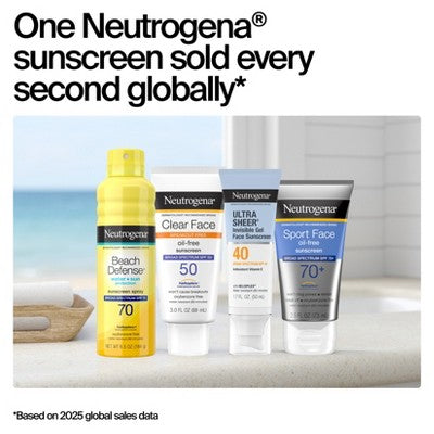 Neutrogena Ultra Sheer Dry-Touch Body Sunscreen Lotion Lightweight SPF 100+ 3 fl oz - Imperfect Container