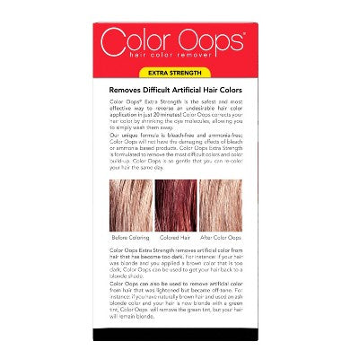 Color Oops Extra Strength Hair Color Remover 4 fl oz - Imperfect Box