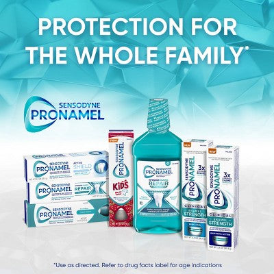 Sensodyne ProNamel Gentle Whitening Toothpaste for Sensitive Teeth 4oz/3pk - New
