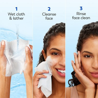 Olay Daily Facials Face Cleansing Wipes Makeup Remover Unscented 66ct - Imperfect Box