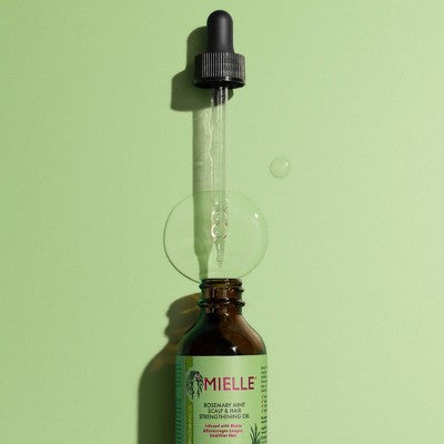 Mielle Organics Rosemary Mint Scalp & Strengthening Hair Oil 2 fl oz - Imperfect Container