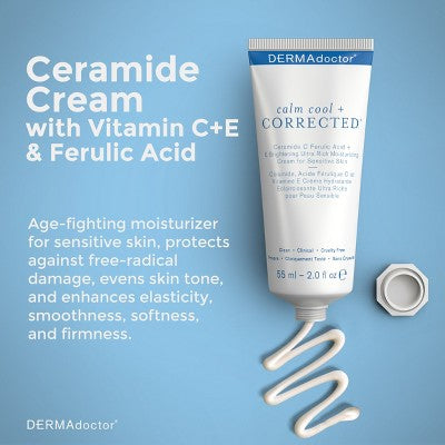 Calm Cool + Corrected Ceramide C Ferulic Acid + E Brightening - Imperfect Box