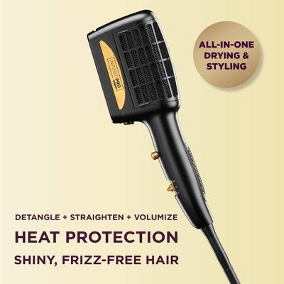 Conair 3 in 1 Styling Hair Dryer Gold 1875 watts - Imperfect Box