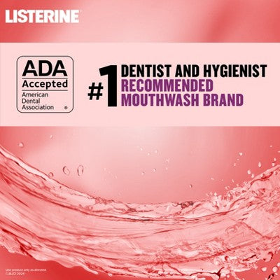Listerine Clinical Solutions Gum Health Mouthwash for Antigingivitis and Antiplaque 1L - New