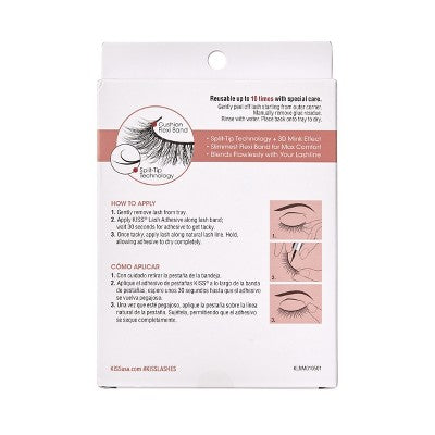 KISS Products Lash Couture Naked Drama False Eyelashes Ruffle 4ct - Imperfect Box