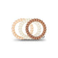 TELETIES For the Love of Nudes Large Hair Ties 3pc - Imperfect Box