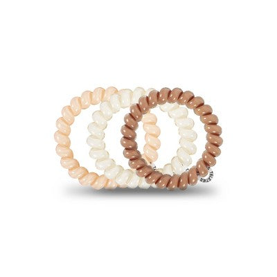 TELETIES For the Love of Nudes Large Hair Ties 3pc - Imperfect Box