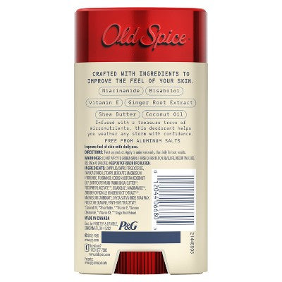 Old Spice Men All Day Freshness Windborn Collection Deodorant Coastal Vanilla 3oz - New