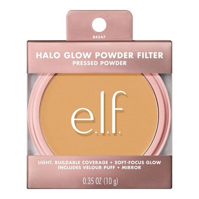 e.l.f. Halo Glow Powder Filter Foundation Medium Neutral 0.35oz - Imperfect Box