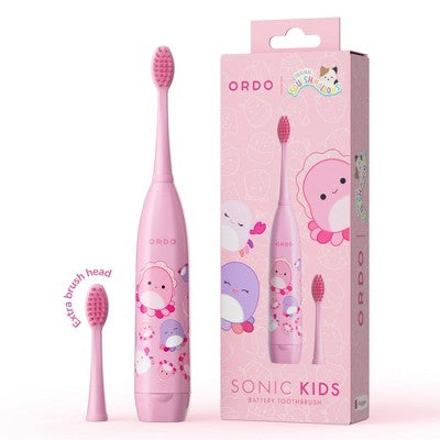 ORDO Sonic Kids Battery Toothbrush Squishmallows Auggie Pink - Imperfect Box