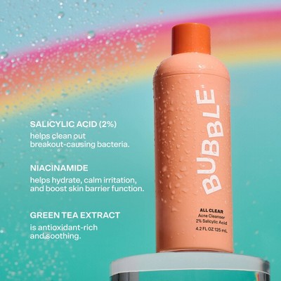 Bubble Skincare All Clear Anti Breakout Cleanser 4.2 fl oz - Imperfect Box